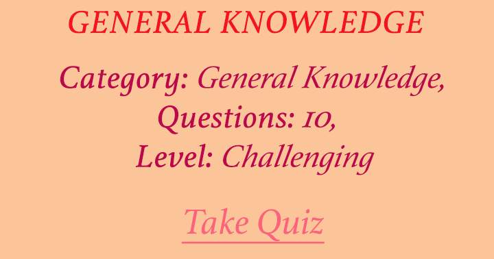 Banner for This really is the most difficult General Knowledge quiz of the day!
