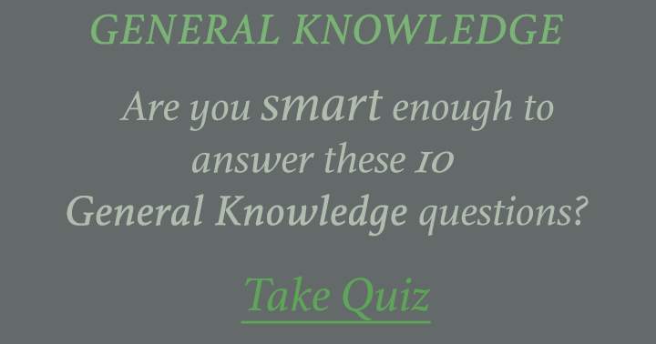 Banner for General Knowledge