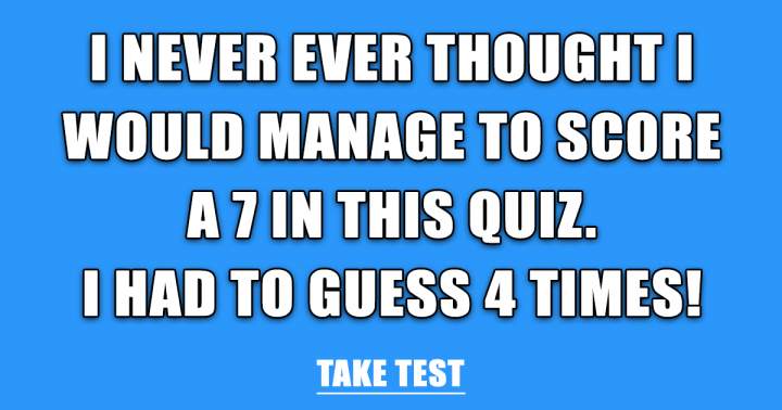 Challenging Knowledge Quiz