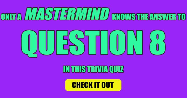 Mixed Trivia Quiz