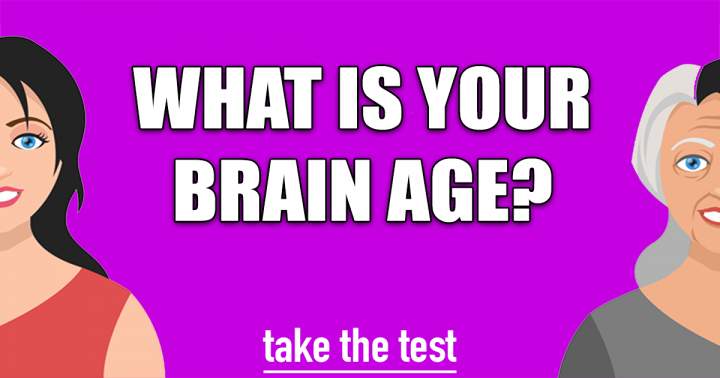 10 Questions To Test The Age Of Your Brain