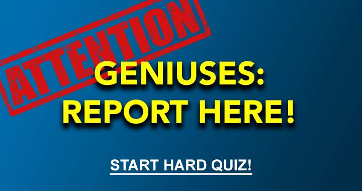 IQ of 130 or even higher? Try to beat this quiz!