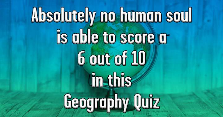 Challenging Geography Quiz