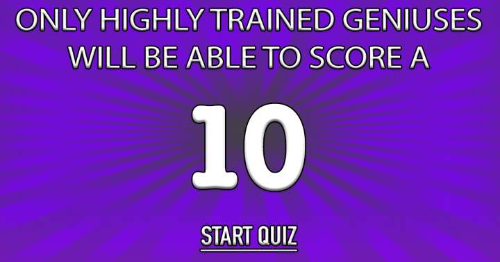 Trivia Quiz for Geniuses