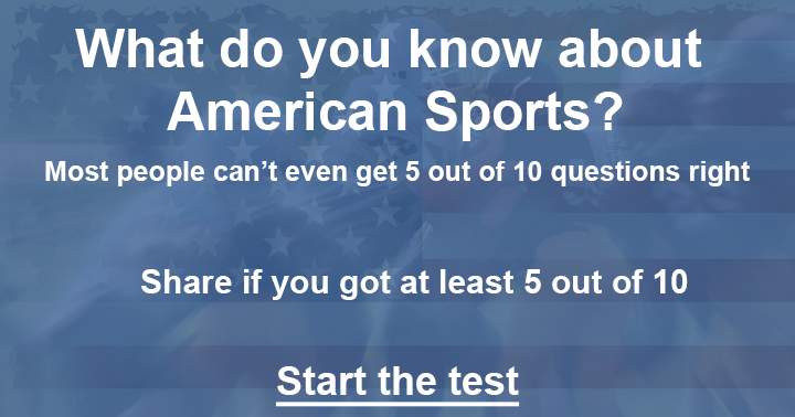 Banner for The Ultimate American Sports Quiz