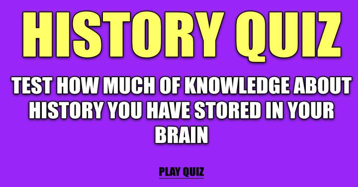 History Quiz