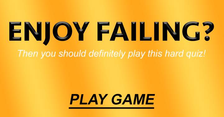 Only for people who enjoy some failing