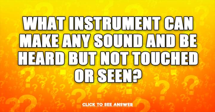 Do you know the answer to this riddle?