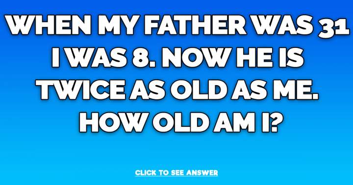 Do you know the answer to this riddle?