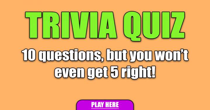 Fun Trivia Quiz