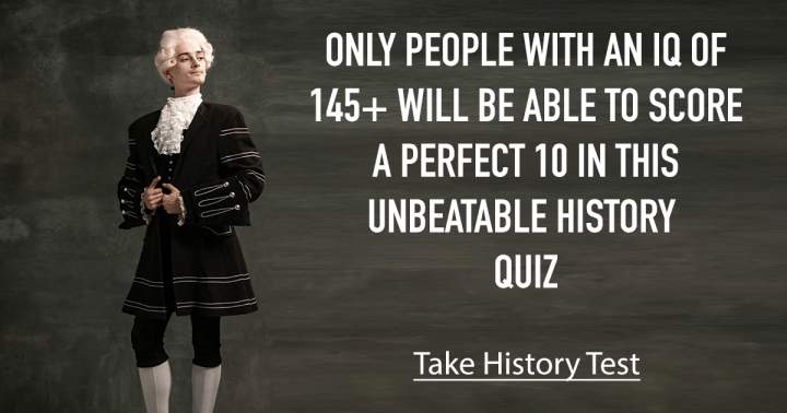 Unbeatable History Quiz