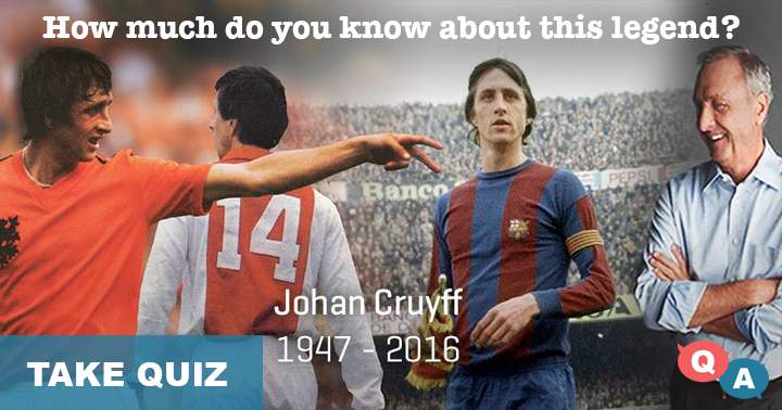 Banner for What do you know about the soccer legend Johan Cruyff?